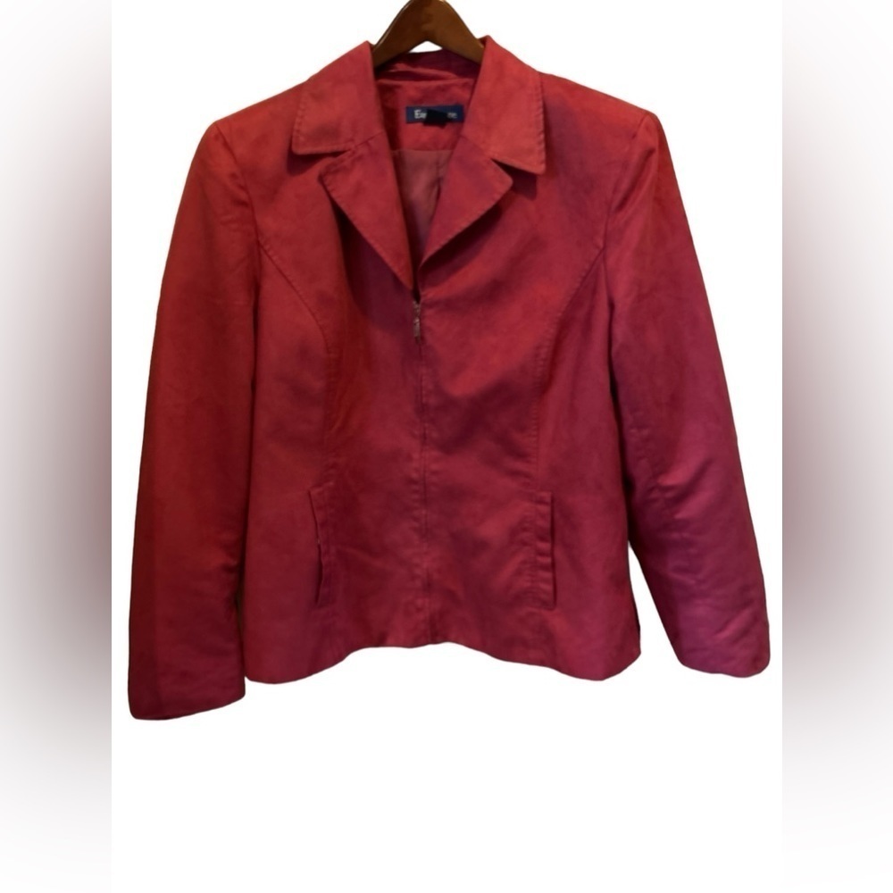Evan Picone‎ Fuschia Pink Blazer Sz 16